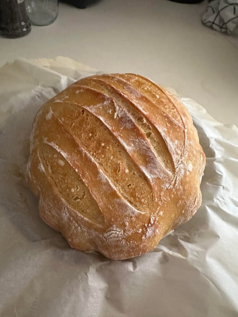 My first sourdough, how did I do? My first sourdough, how did I do?