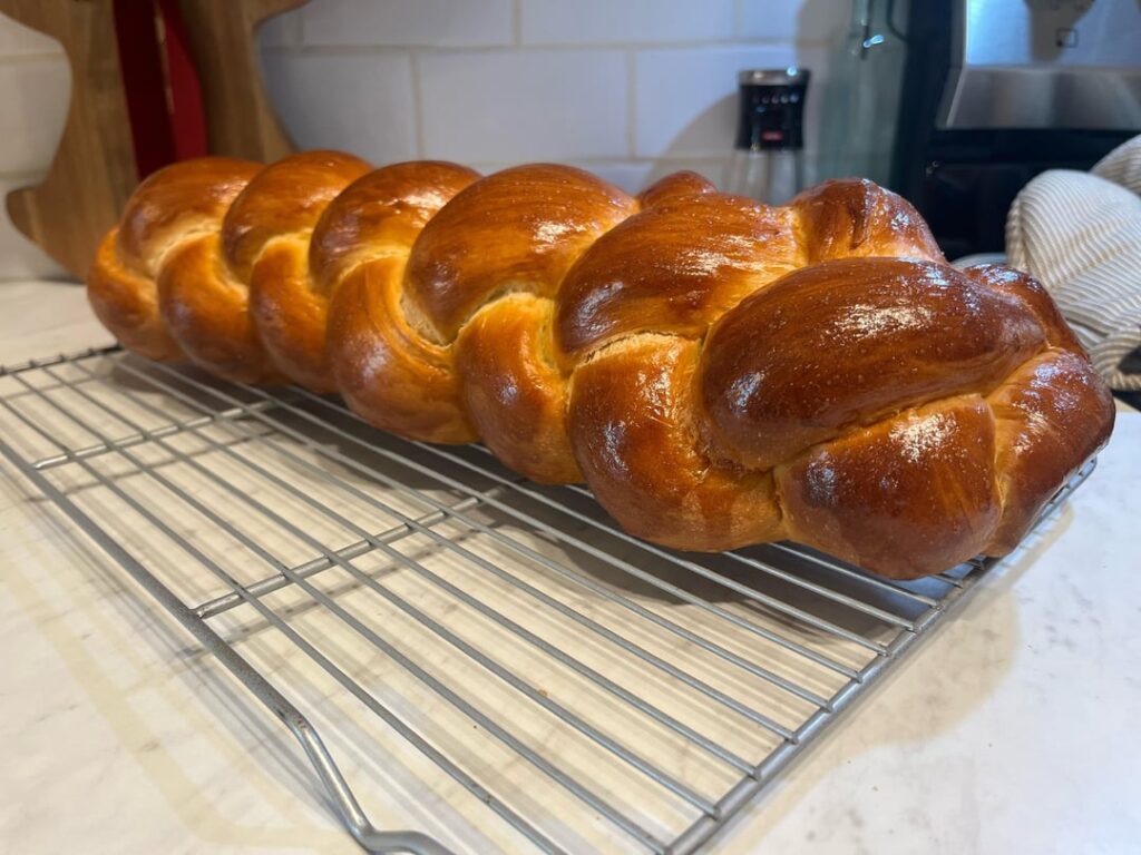 Tried a new challah recipe, really happy with the results