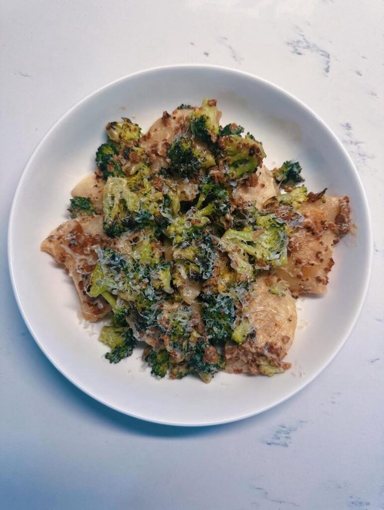 spruced up a bag of accidentally vegan pierogi and here is the outcome