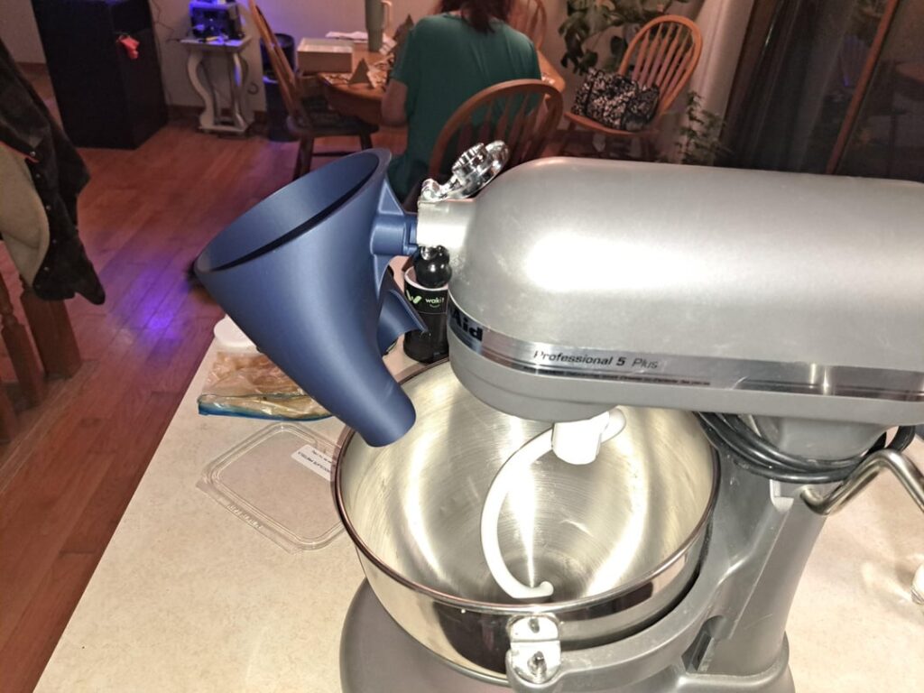 Flour funnel, does anyone use? I just printed one, it does look useful.