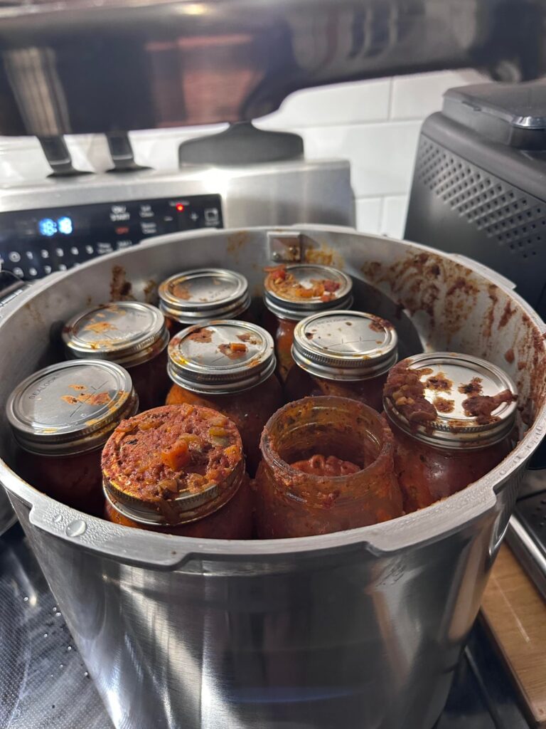 Lid popped in the pressure cooker