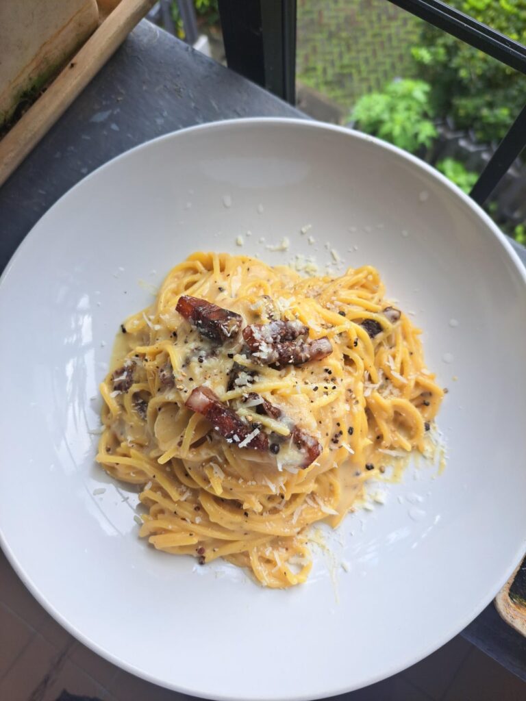 authentic spaghetti carbonara