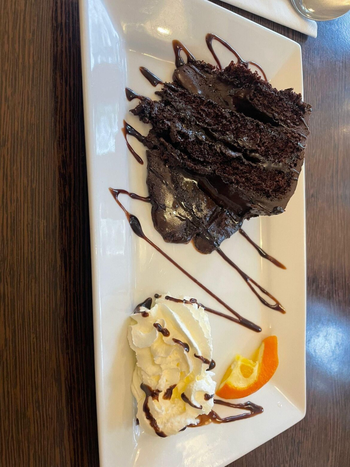 Chocolate fudge cake