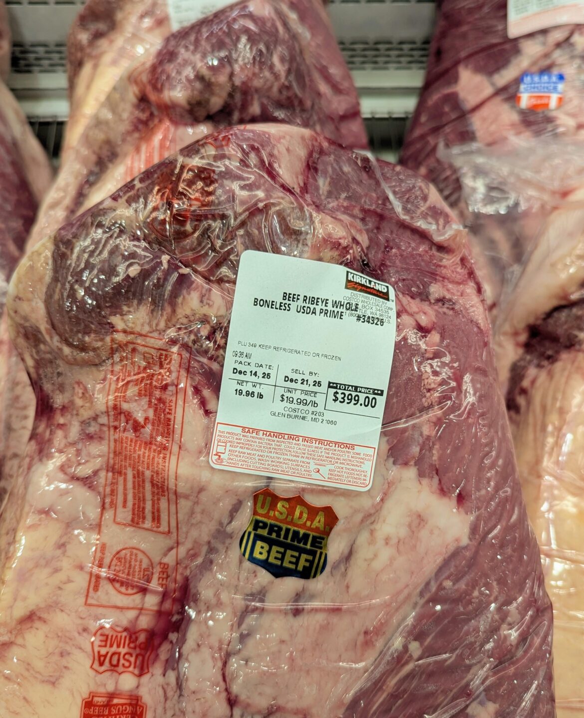 Had a small heart attack at Costco