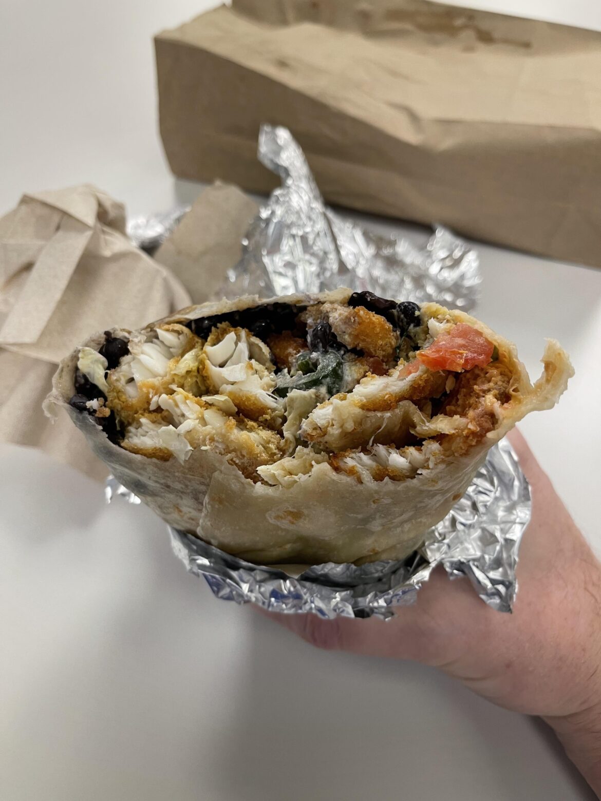 This is what $15 worth of food gets you at Cabo Bob’s