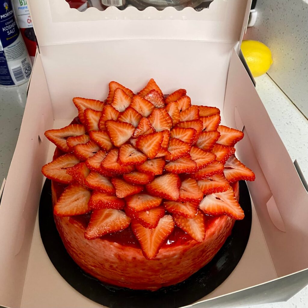 True Strawberry Cheesecake 🍓