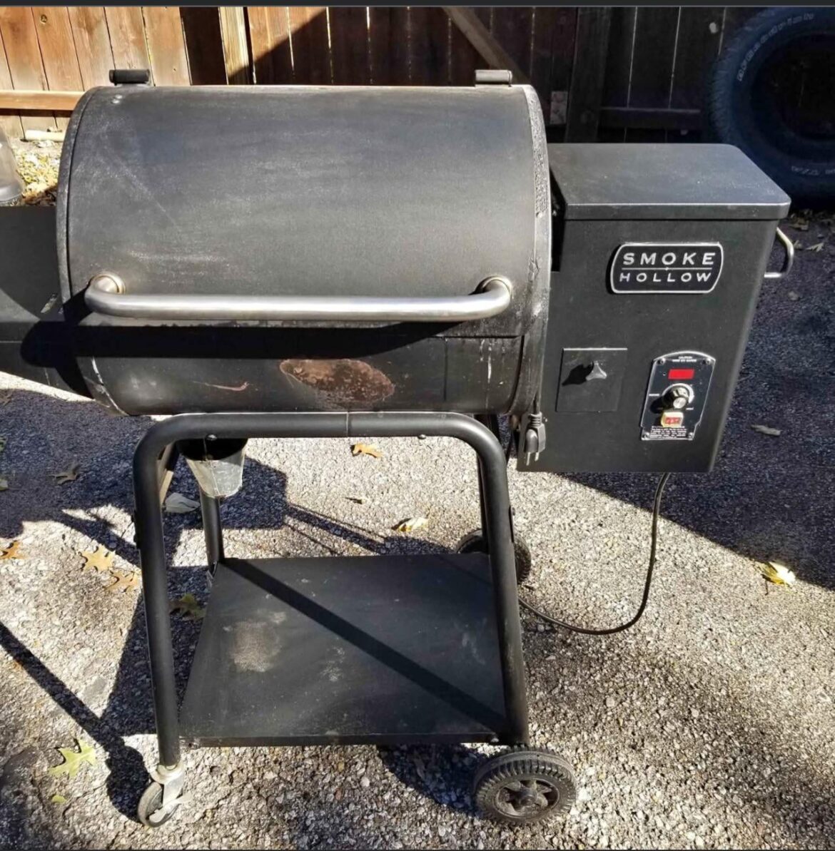 got this smoker to pass until i can fix my main and don’t know how to use it