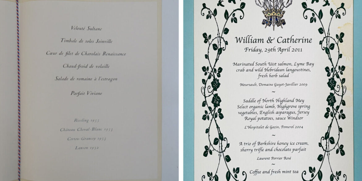 4,700 menus showcasing the evolution of French diplomacy up for auction