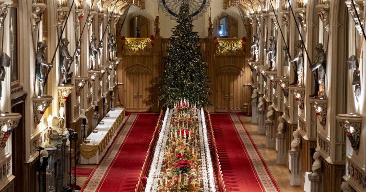 Amazing photos show hidden details of King’s glittering state banquet | Royal | News Amazing photos show hidden details of King's glittering state banquet | Royal | News