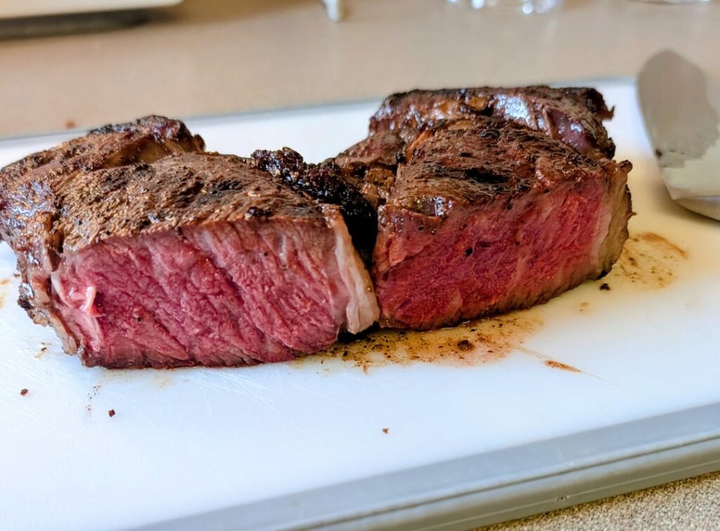 Sorry thought I could add these pictures in the comments on previous post, Old Waygyu 9.5 year in freezer final post