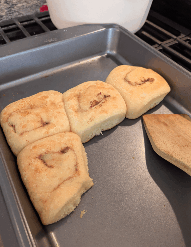 Cinnamon Roll Baking Journey