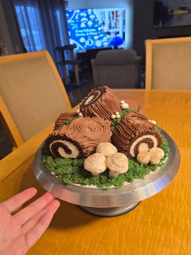My first Yule Log