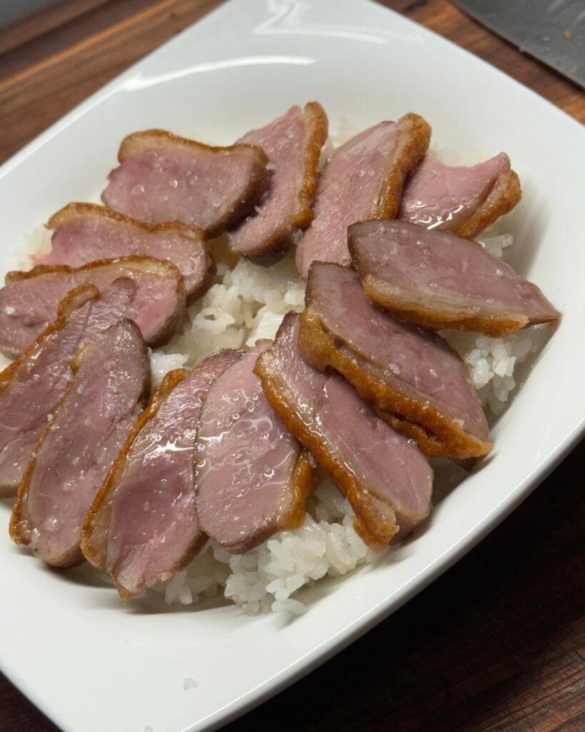 rohan duck breast bowl