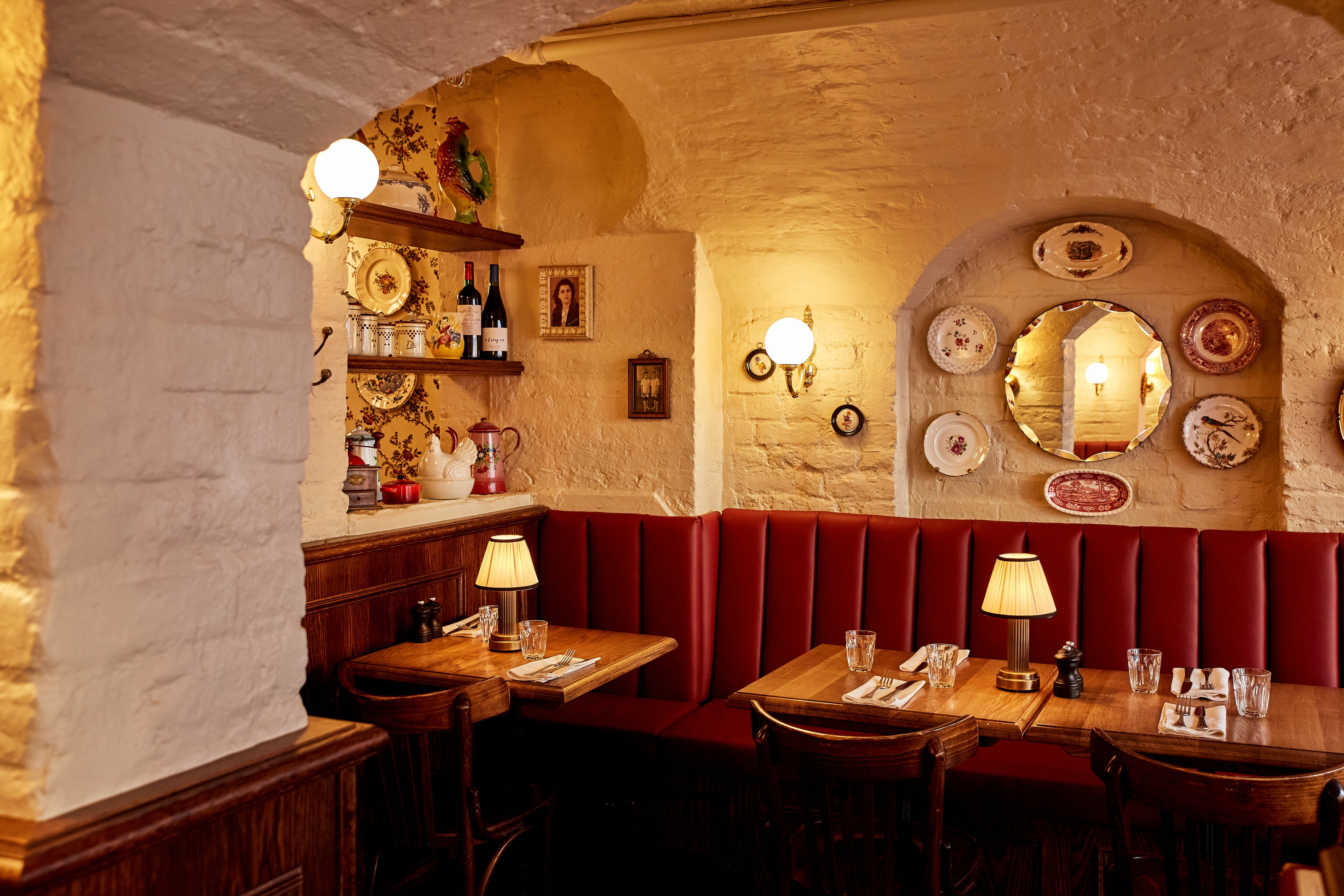 Chez Antoinette Covent Garden interior