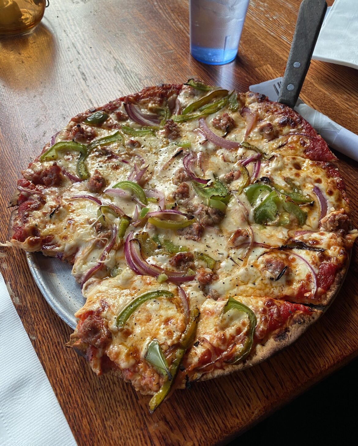 Today required pizza from Ranalli’s in Andersonville