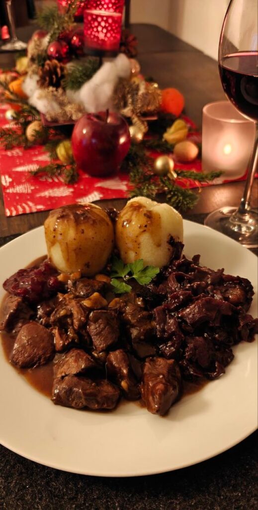 Christmas dinner from Germany