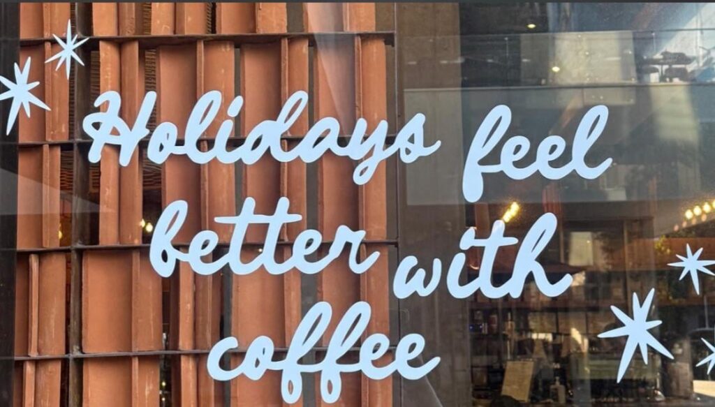 Loved this sign .. Holiday !