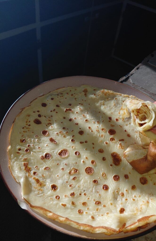 I made some crêpes today