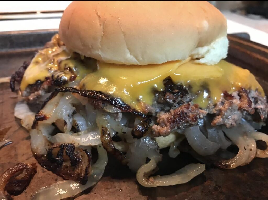 The Oklahoma Onion Burger.