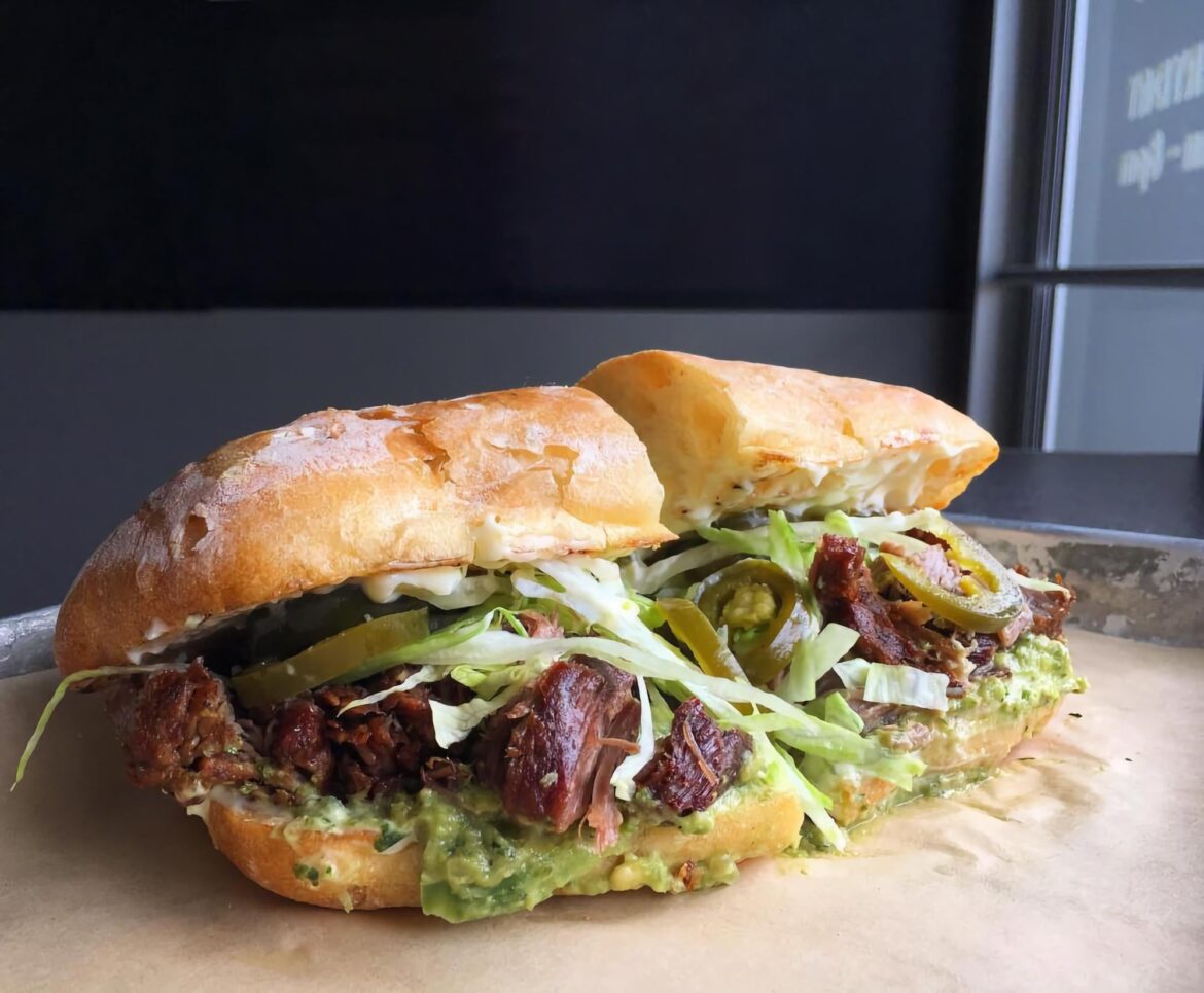 Carnitas Tortas Sandwich