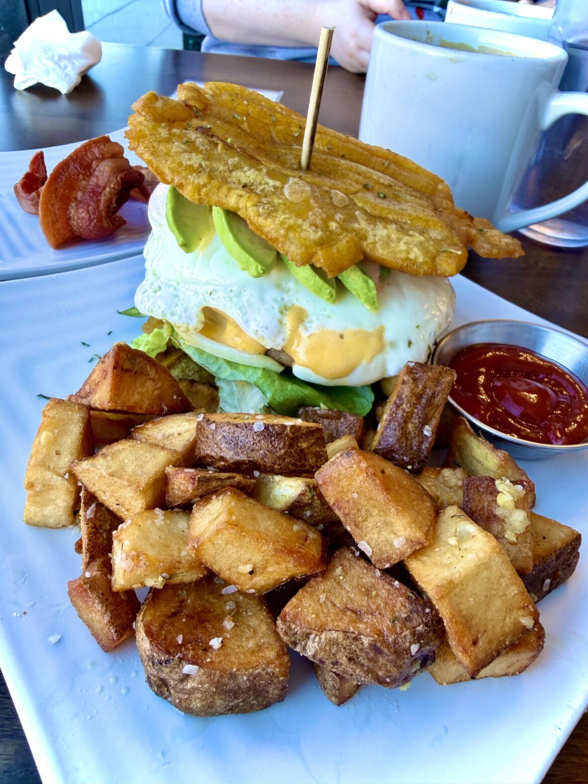 Sunrise Stack Jibarito from Caribella