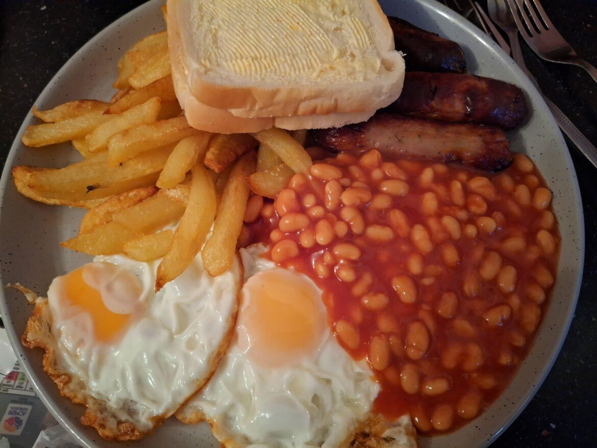 Mrs made me an absolute classic for tea !