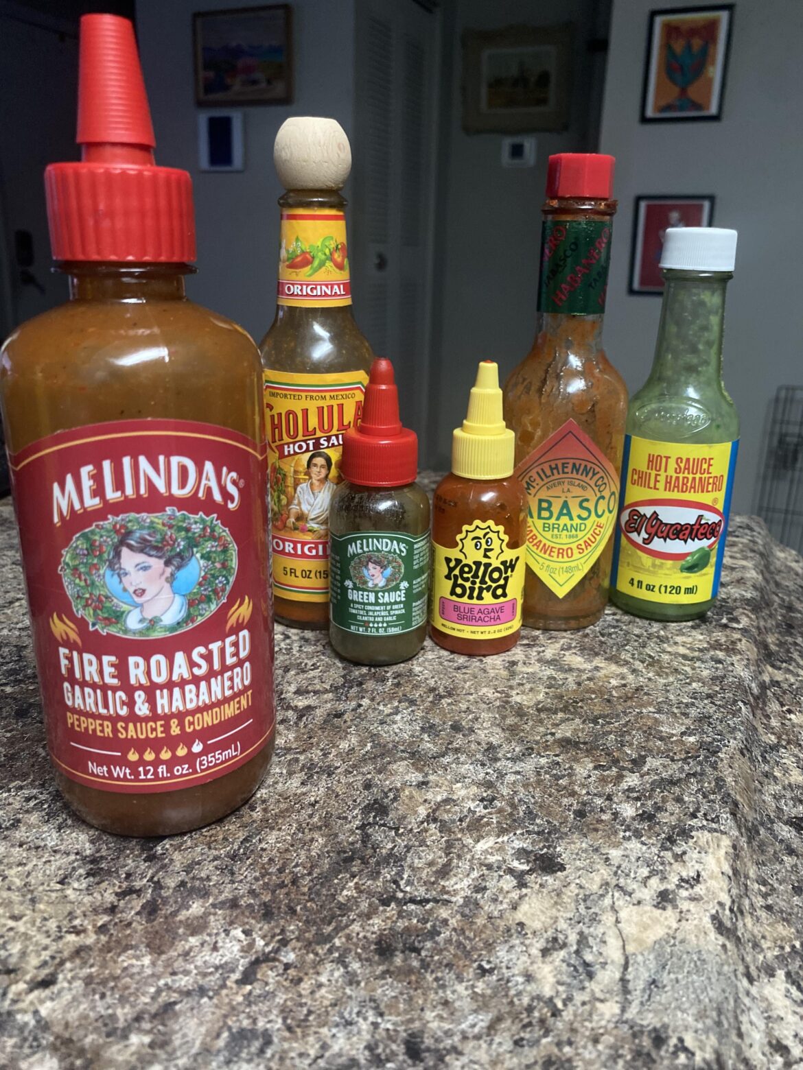 Made my first “Frankenstein sauce” from some bottles that were getting low.