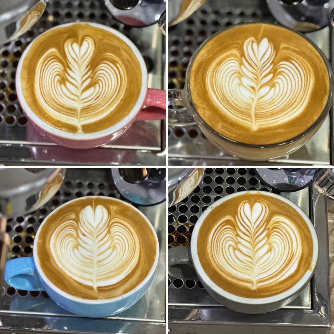 Rosetta Experiment: Same Pour, 3 Different Cups