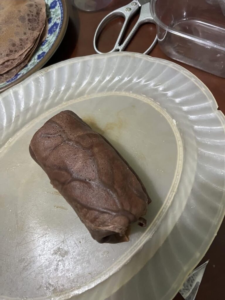 Stuffed Oreo crepe I found online