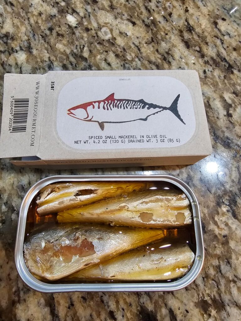 Jose Gourmet Small Makerel in Spicy Olive Oil