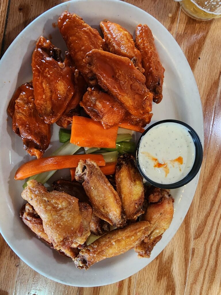 Wings at Hero's in Aurora Colorado