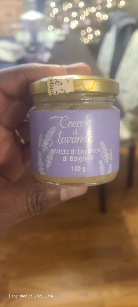 This Honey actually taste like Lavender 🤯!! It's amazing.