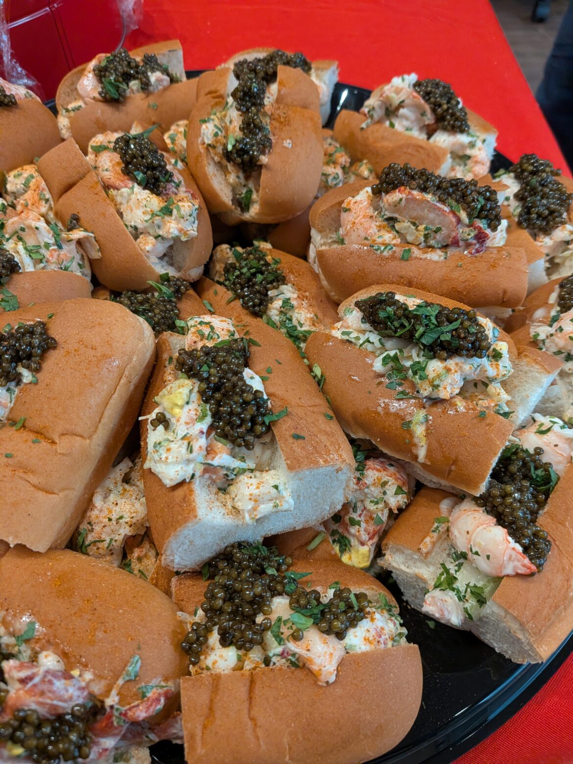 Brittany blue French lobster rolls