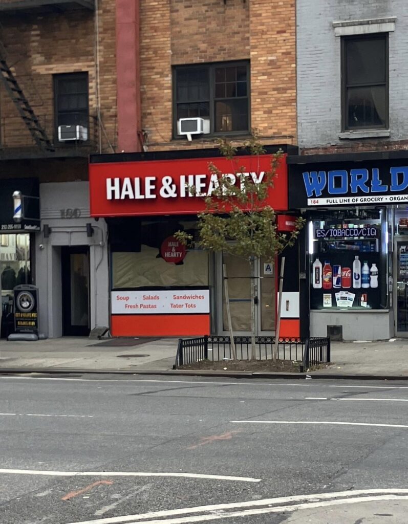 Hale & Hearty Is it back??