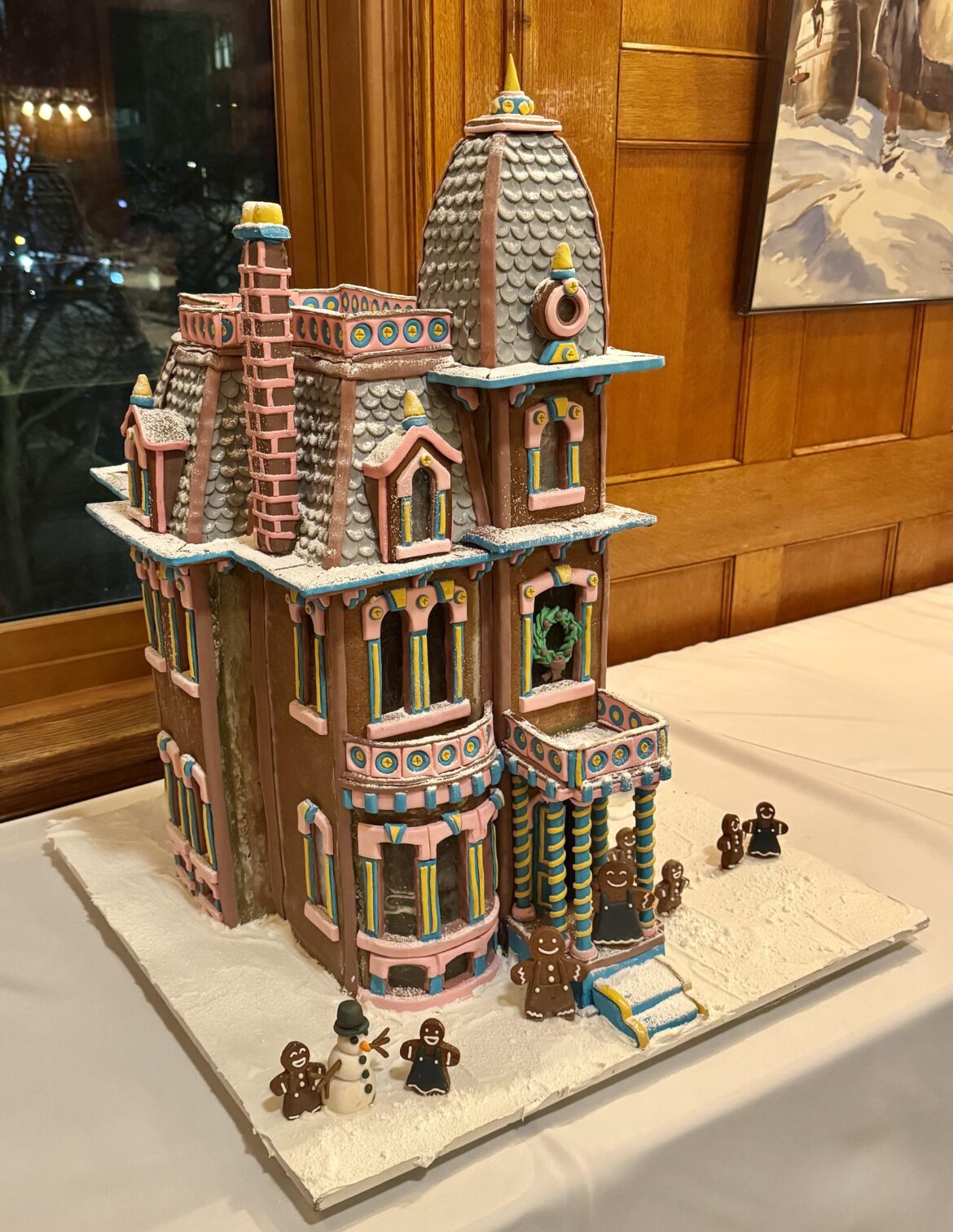 My gingerbread house this year. Won 3rd place.