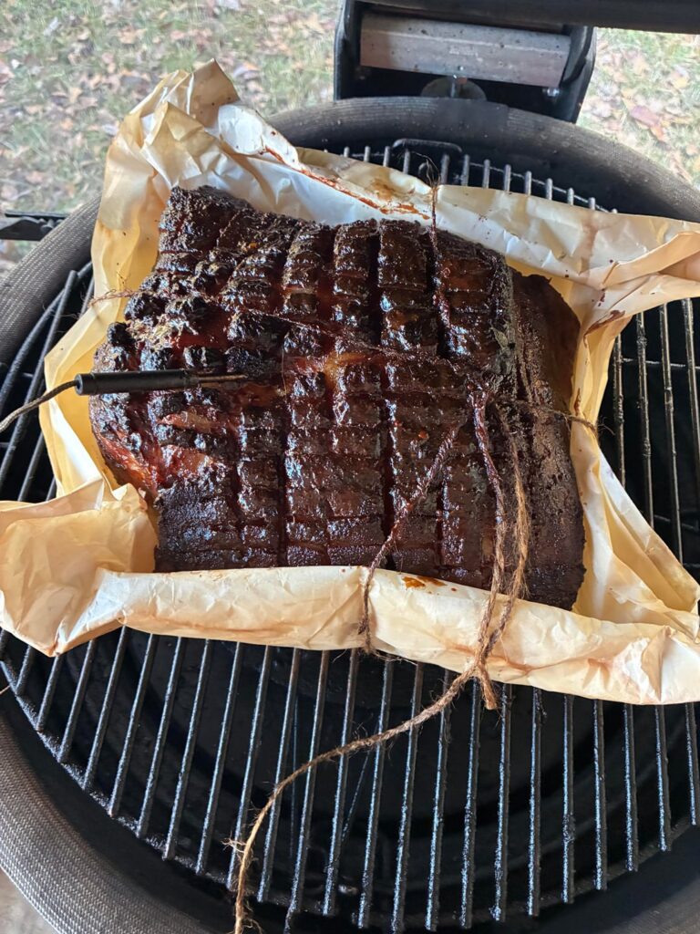 Pulled pork for Christmas potluck