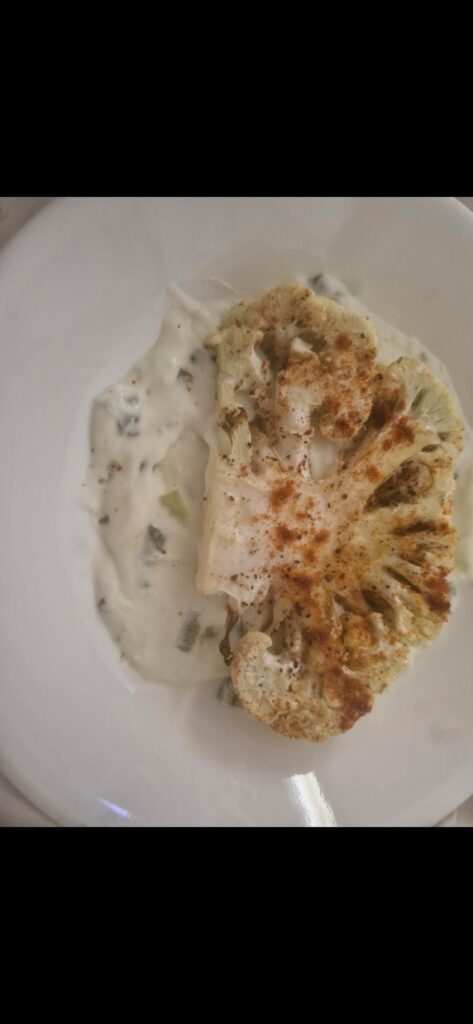 Cauliflower for lunch