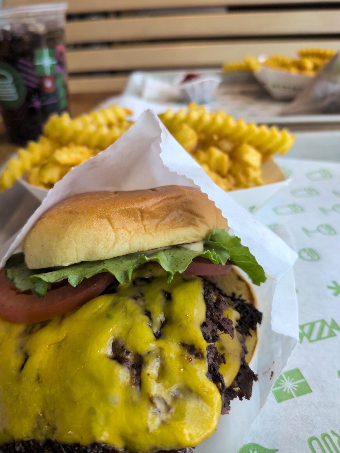 Some Shake Shack today.
