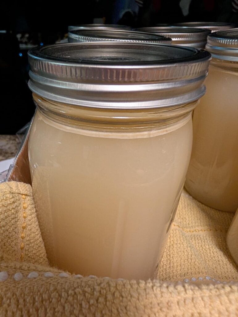 What is up with my turkey stock?