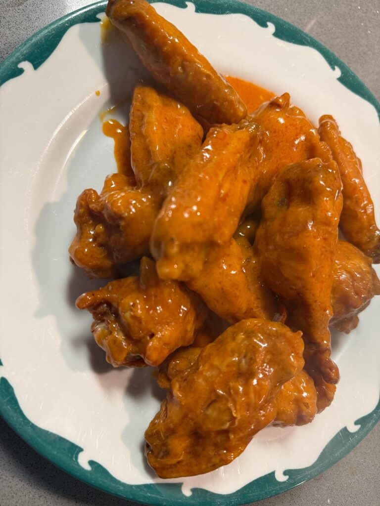 Buffalo wings straight from my kitchen