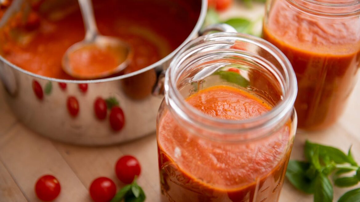 Sauce made with canned tomatoes brings back the taste of summer