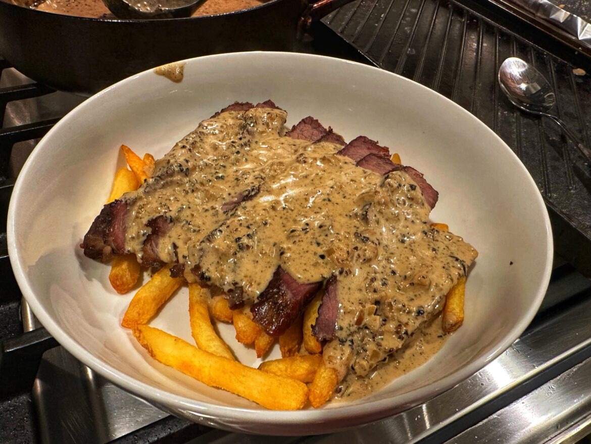 Steak Frites/Au Poivre