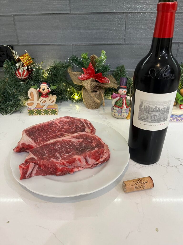 Grocery Store Strip Steak