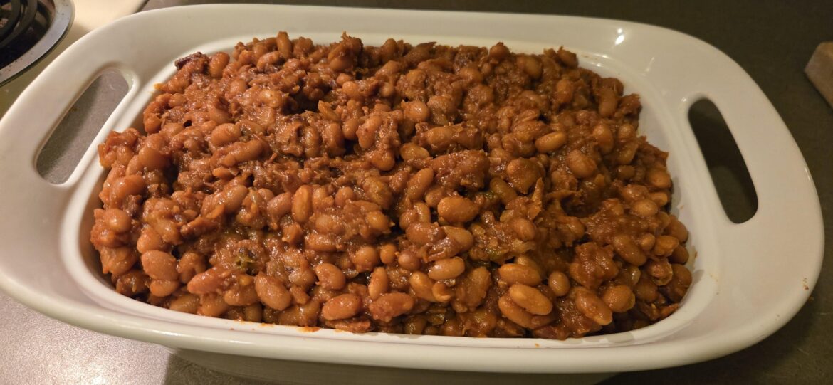 Slow Cooker Holiday Baked Beans Turned Out Great This Year
