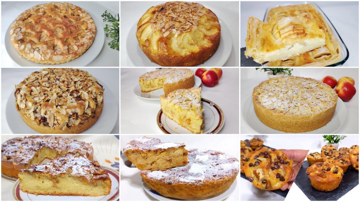 10 apple recipes: everything you need - tarts, cakes, cupcakes, pudding, and more!