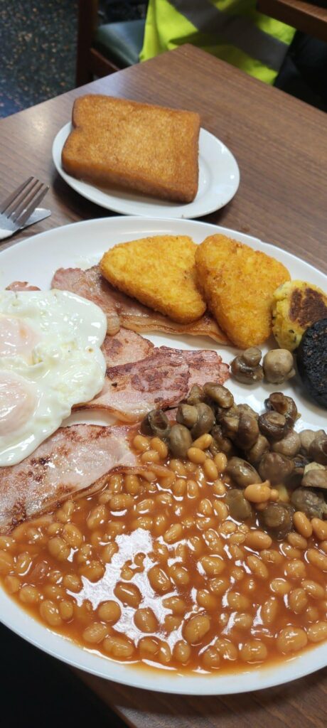 My Big Fry up from Bar Brunos in London!