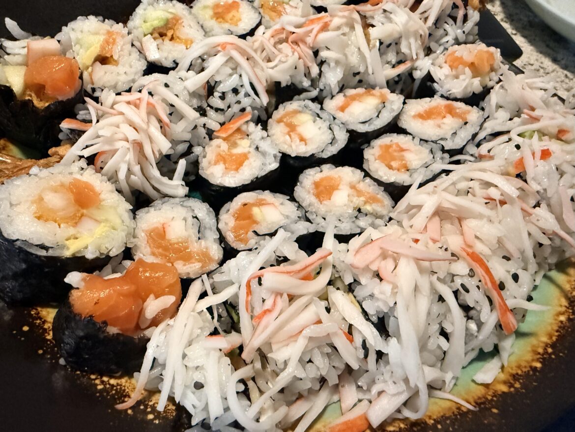 I’m addicted now! First time making sushi!