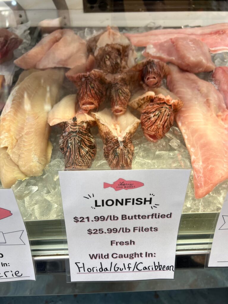Who’s done lionfish?