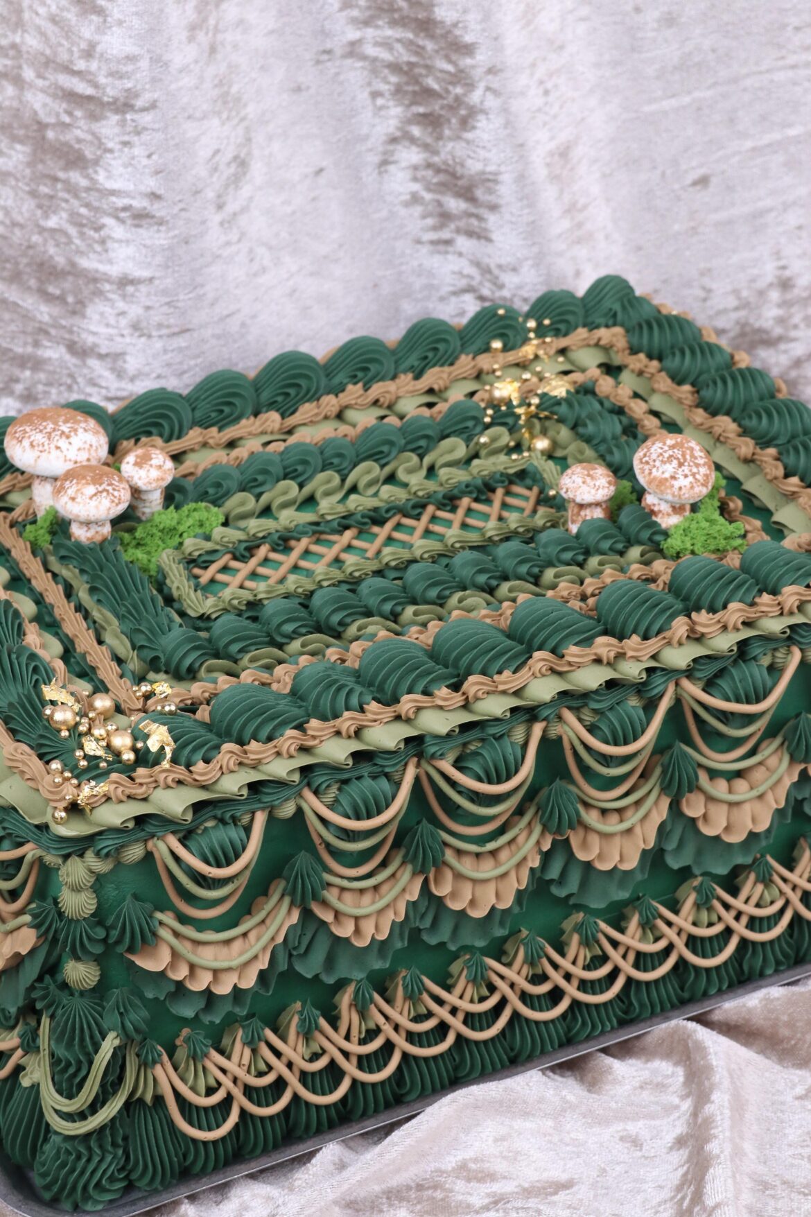 My first slab cake 💖