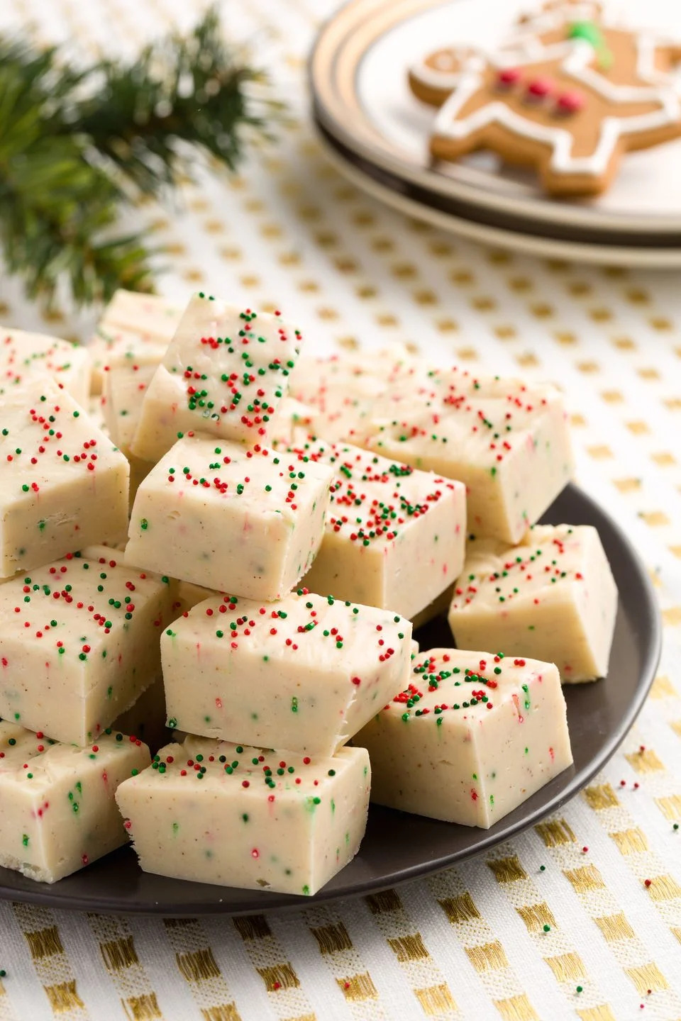 gingerbread fudge